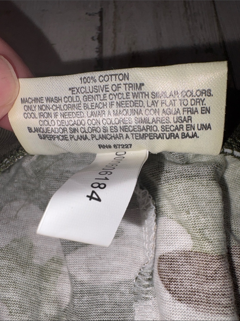 Bobbie Brooks Camo Deer Graphic Tank Top - Gray & Green Set 3X - Picture 15 of 17